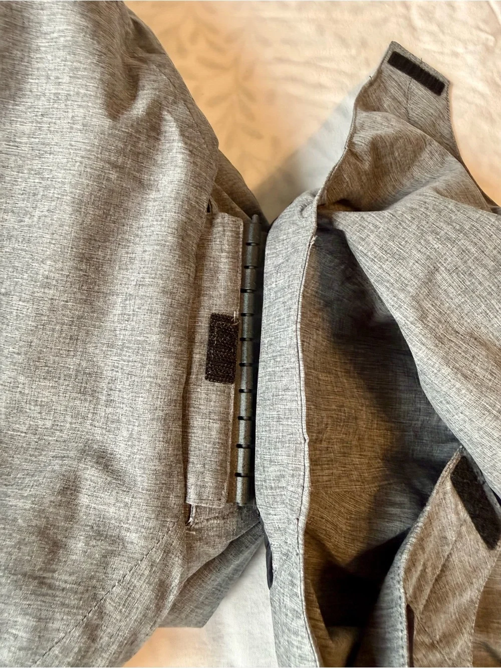 Obermeyer Girls' Rayla Jacket (Style #31064) - Two-Tone Gray Heather & White